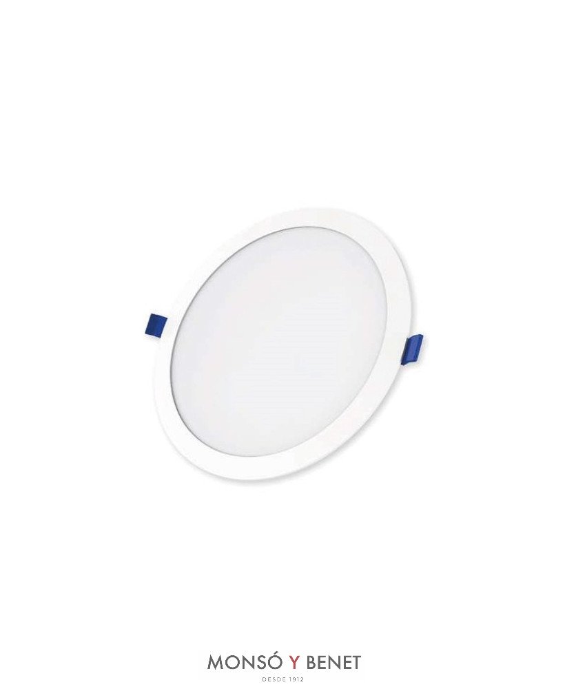 ARO REDONDO EMPOTRAR 18W LED A-700 B EMERGENCIA 4000K