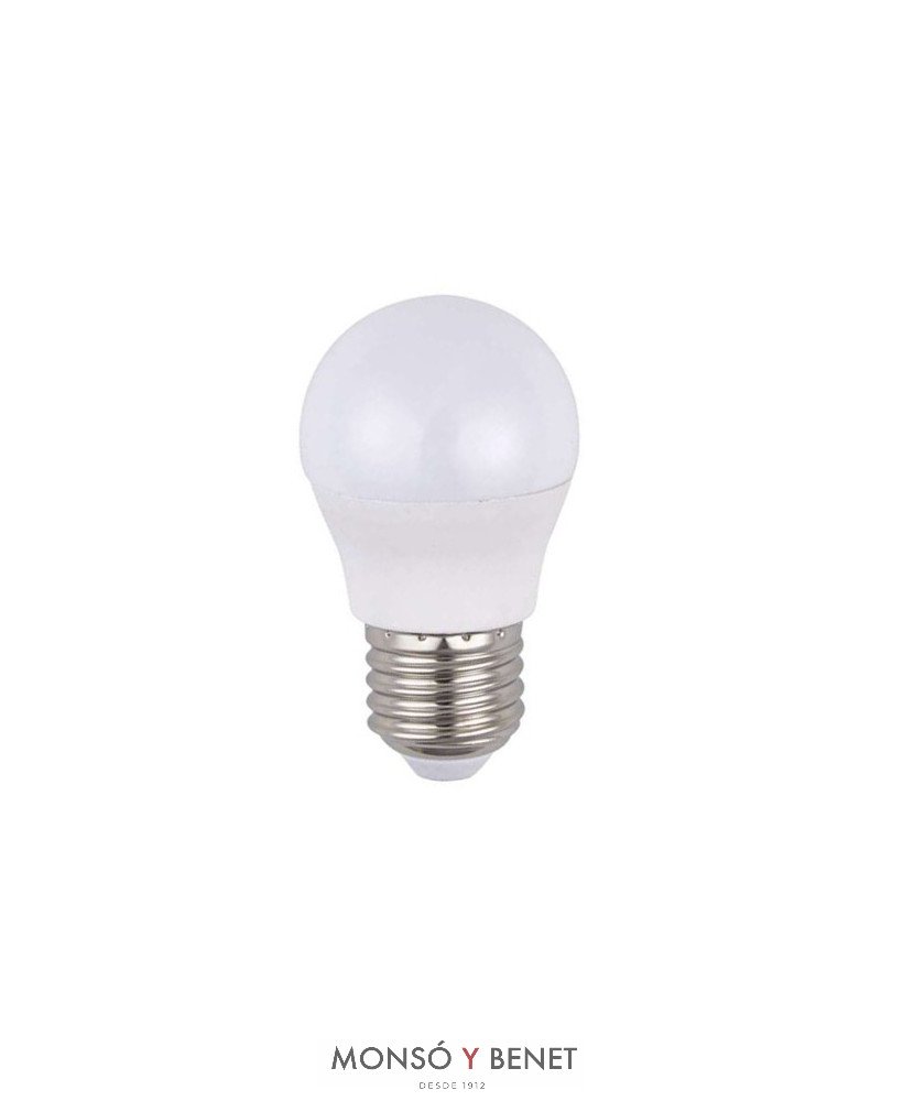 BOM.LED ESFERICA 05E1N3 BITENSION 100/240V E27 2700K