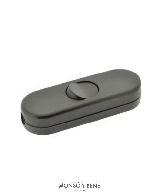 INTERRUPTOR PASO BIPOLAR No. 1231 NEGRO