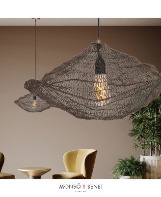 LAMPARA BRONCE LC-3399 BR E27