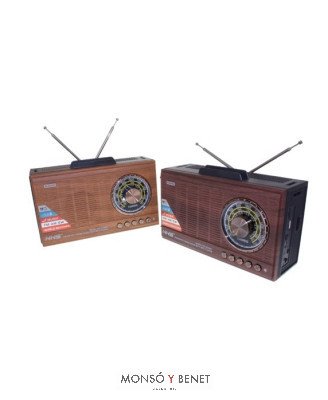 RADIO RETRO AM-FM-SW USB + TF + BT NS-23-BT