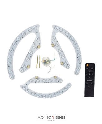 KIT DISCO IMANTADO LED 48W 3X 24,5X10 DIM 3000-4500-6000K