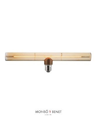 BOMBILLA HILO LED LINESTRA E27 4W DORADA 1800K 30CM