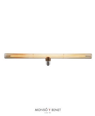 BOMBILLA HILO LED LINESTRA E27 6W DORADA 1800K 50CM