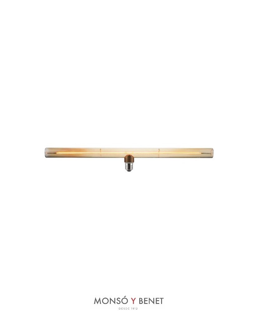 BOMBILLA HILO LED LINESTRA E27 6W DORADA 1800K 50CM