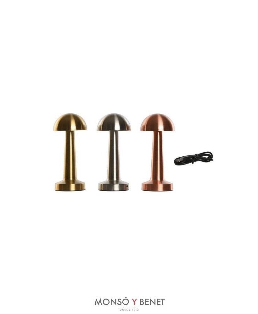 LAMPARA SOBREMESA TÁCTIL RECARGABLE LSR-2933 SURTIDO