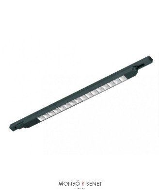 REGLETA CARRIL 55W RLC-553 N 3000K NEGRA