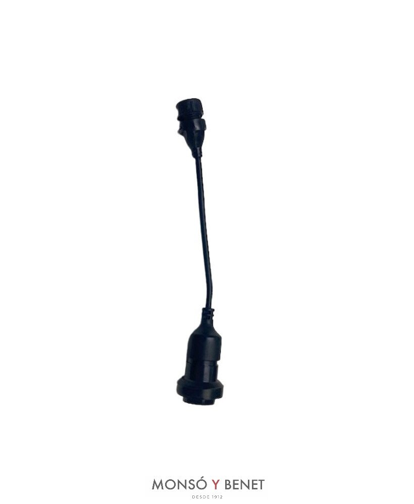 EXTENSION 45 CMS. IP44 CON PORTALAMPARAS E27 R00945