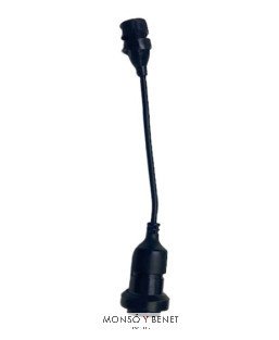 EXTENSION 25 CMS. IP44 CON PORTALAMPARAS E27 R00925
