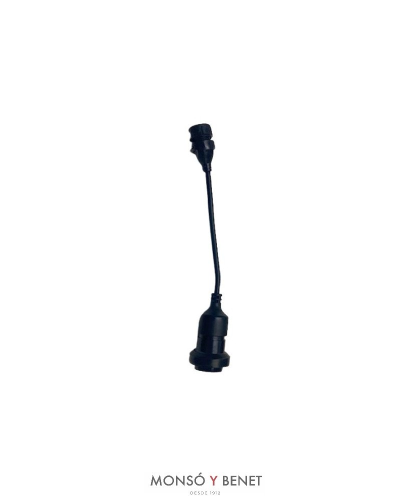 EXTENSION 25 CMS. IP44 CON PORTALAMPARAS E27 R00925