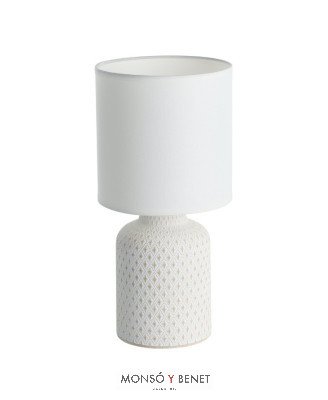 LAMPARA SOBREMESA 97773 BLANCA