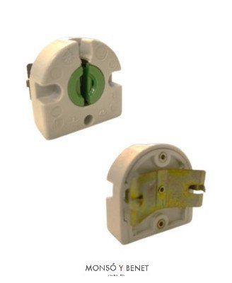 PORTALAMPARAS FLUORESCENTE T8 Y T12 No. 1360 CON FLEJE