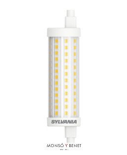 BOMBILLA LED LINEAL 118mm. DIMABLE 15LD72 R7S 2700K