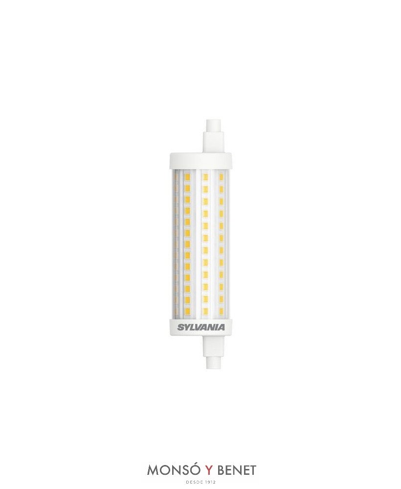 BOMBILLA LED LINEAL 118mm. DIMABLE 15LD72 R7S 2700K