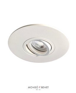 ARO BASCULANTE ALUMINIO 1x50mm. AR-690 BLANCO