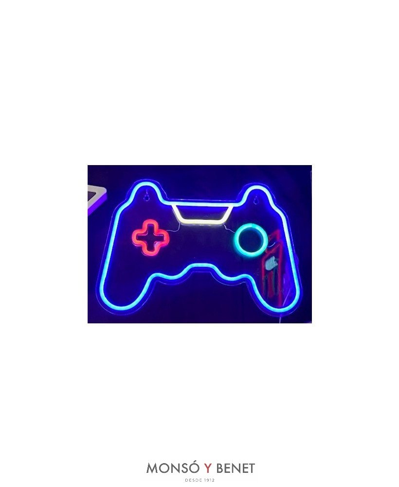 CARTEL NEON LED MANDO JUEGO DL-2225 USB A