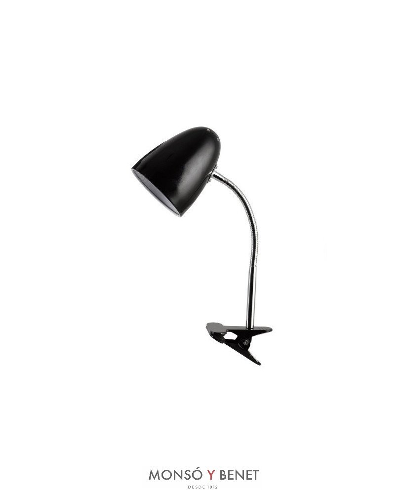 FLEXO PINZA E27 FP-2445 N NEGRO