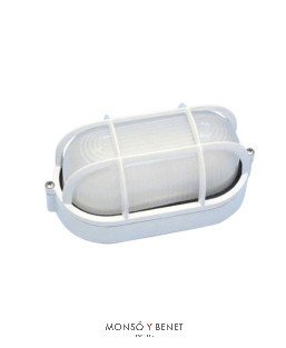 APLIQUE TORTUGA PEQUEÑO JARDIN ESTAY-P B E27 BLANCO IP54