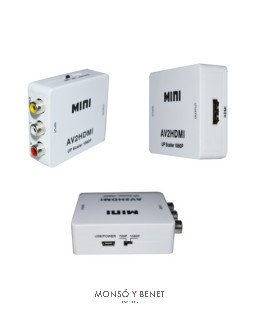CONVERTIDOR RCA A HDMI CRH-885