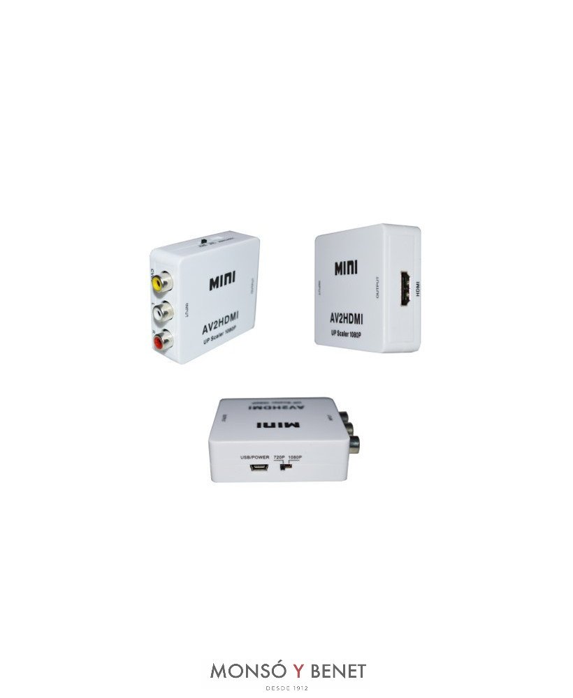 CONVERTIDOR RCA A HDMI CRH-885