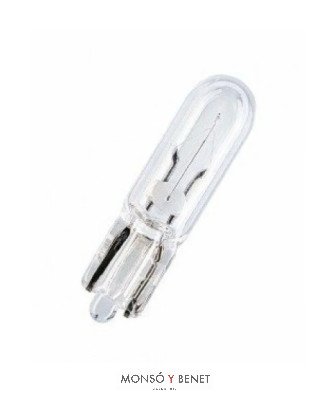 BOMBILLA AUTO CUÑA WEDGE T05 5x20mm 6V 1.2W W2x4.6d