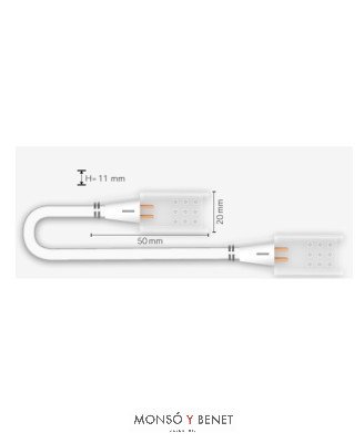 CONEXION EMPALME MACHO 1 CANAL MPC-18