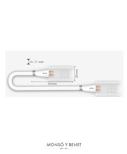 CONEXION EMPALME MACHO 1 CANAL MPC-18