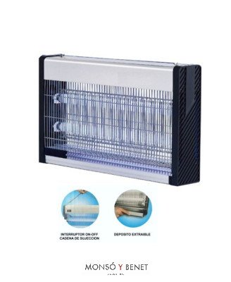 MATA INSECTOS ELÉCTRICO LED 2 x 5 W REF. 201100