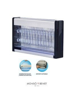 MATA INSECTOS ELÉCTRICO LED 2 x 5 W REF. 201100