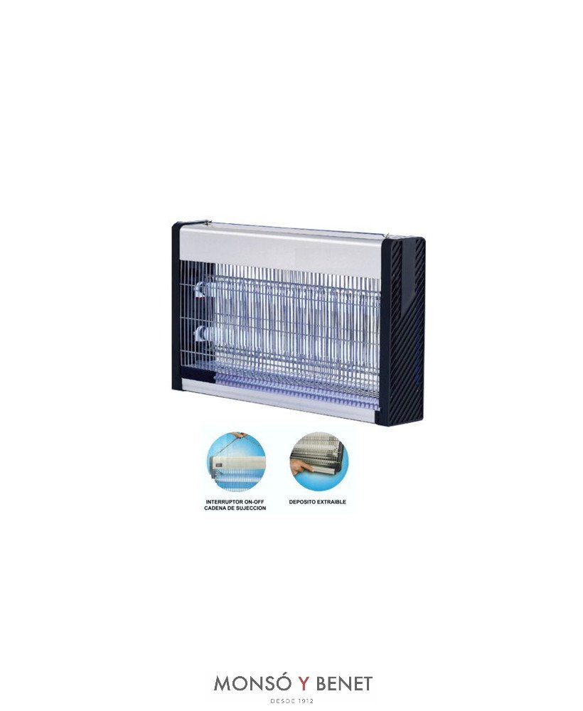 MATA INSECTOS ELÉCTRICO LED 2 x 5 W REF. 201100