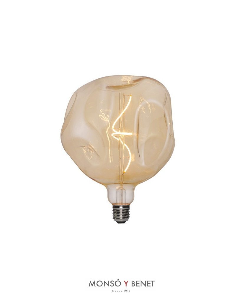 BOMBILLA LED GLOBO ABOLLADO BUMPED 180 05BUM20 E27 2000K