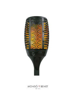 ANTORCHA SOLAR IP65 EFECTO LLAMA AL-1345