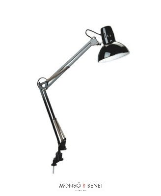 FLEXO ARTICULADO E27 ESTUDIO 100.121 NEGRO