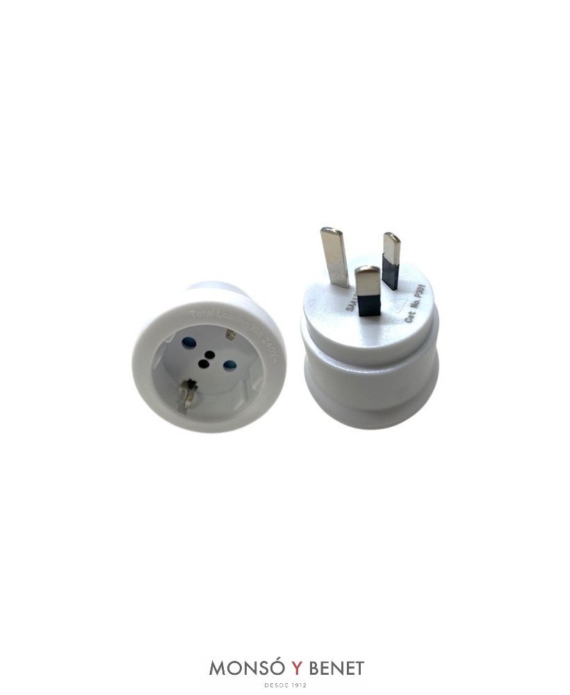 ADAPTADOR AUSTRALIA CON T. No. 14085