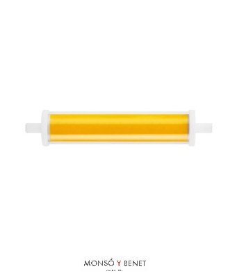 BOMBILLA LED LINEAL 118mm. DIMABLE 09LD72 R7S 2700K