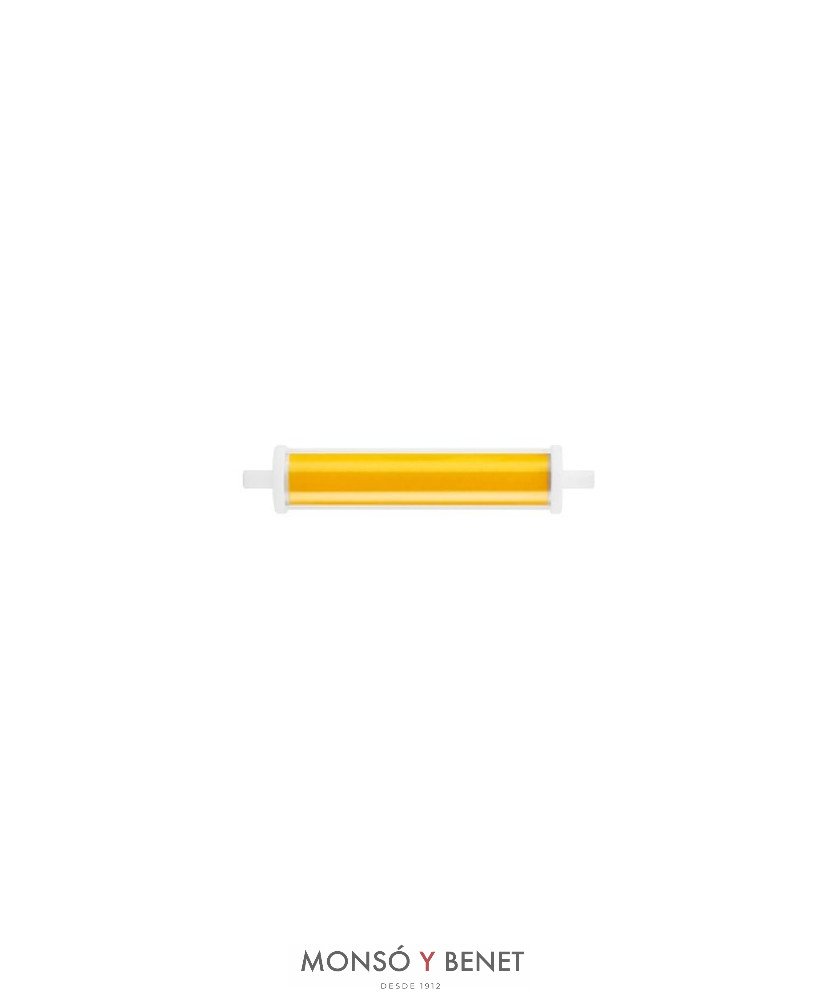 BOMBILLA LED LINEAL 118mm. DIMABLE 09LD72 R7S 2700K