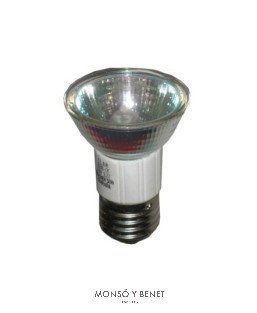 BOMBILLA DICRO 50MM.230V 75W E27