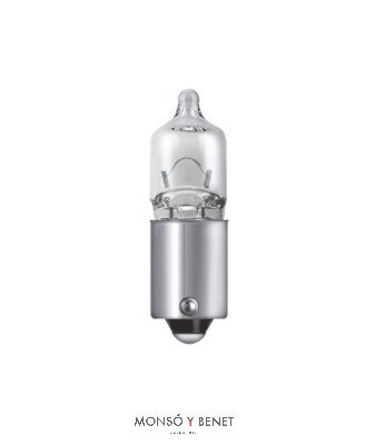 BOMBILLA HALOGENA LUZ SEÑAL AUTO H64111 12V 5W BA9S