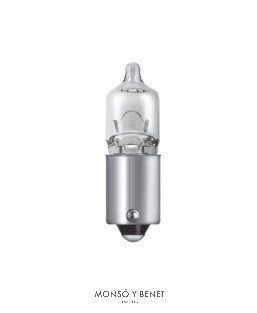BOMBILLA HALOGENA LUZ SEÑAL AUTO H64111 12V 5W BA9S