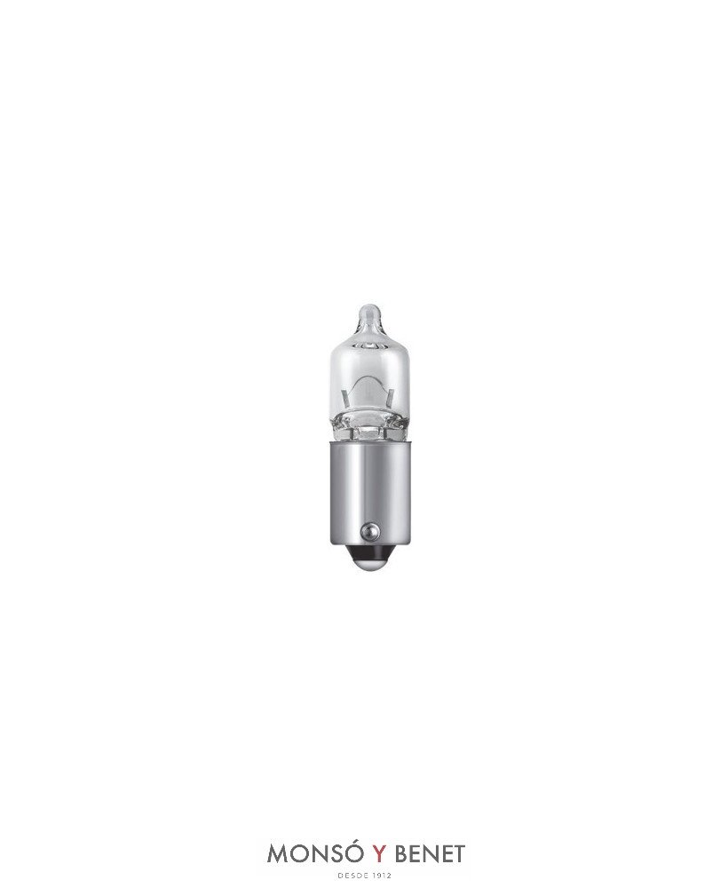 BOMBILLA HALOGENA LUZ SEÑAL AUTO H64111 12V 5W BA9S
