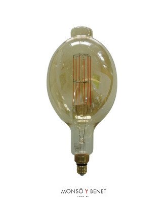 BOMBILLA LED OVOIDE XL 18x38.5cm. VINTAGE 08O2N2 230V E27 22