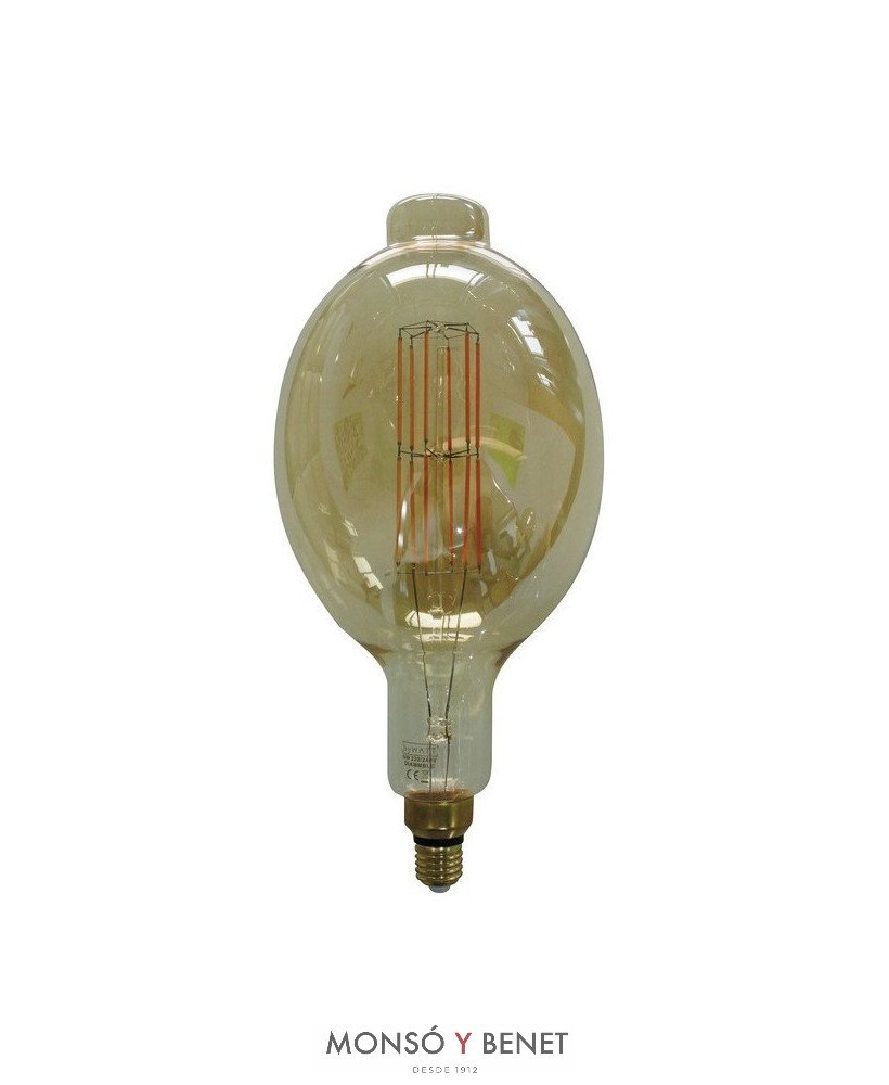 BOMBILLA LED OVOIDE XL 18x38.5cm. VINTAGE 08O2N2 230V E27 22