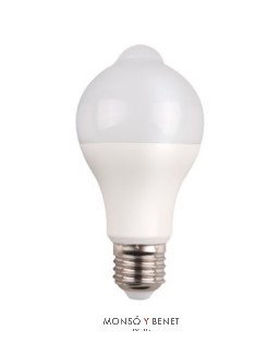 BOMBILLA LED STANDARD SENSOR + PIR 10SSPN3 E27 3000K