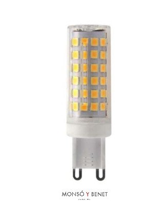 BOMBILLA LED TUBULAR 230V-10W. 10WH3G 3200K G9