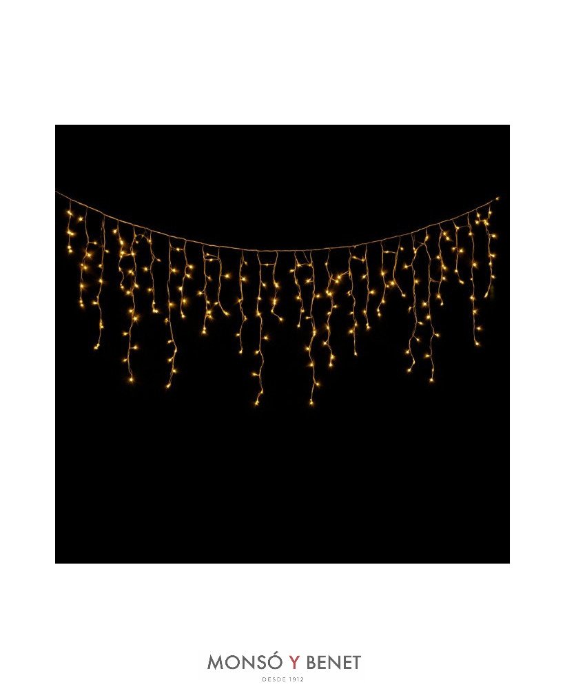 CORTINA 174 LEDS CALIDOS IP65 D17101