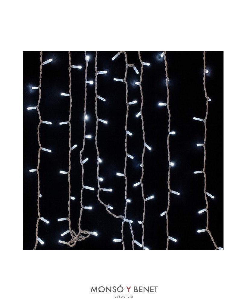 CORTINA 1200 LEDS BLANCO FRIO EXTERIOR IP65 D20012