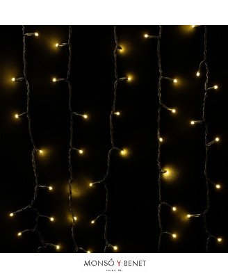 CORTINA 1200 LEDS CALIDOS EXTERIOR IP65 D20182