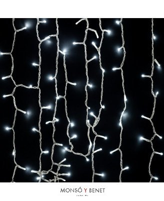 CORTINA 300 LEDS BLANCO FRIO IP65 D30012