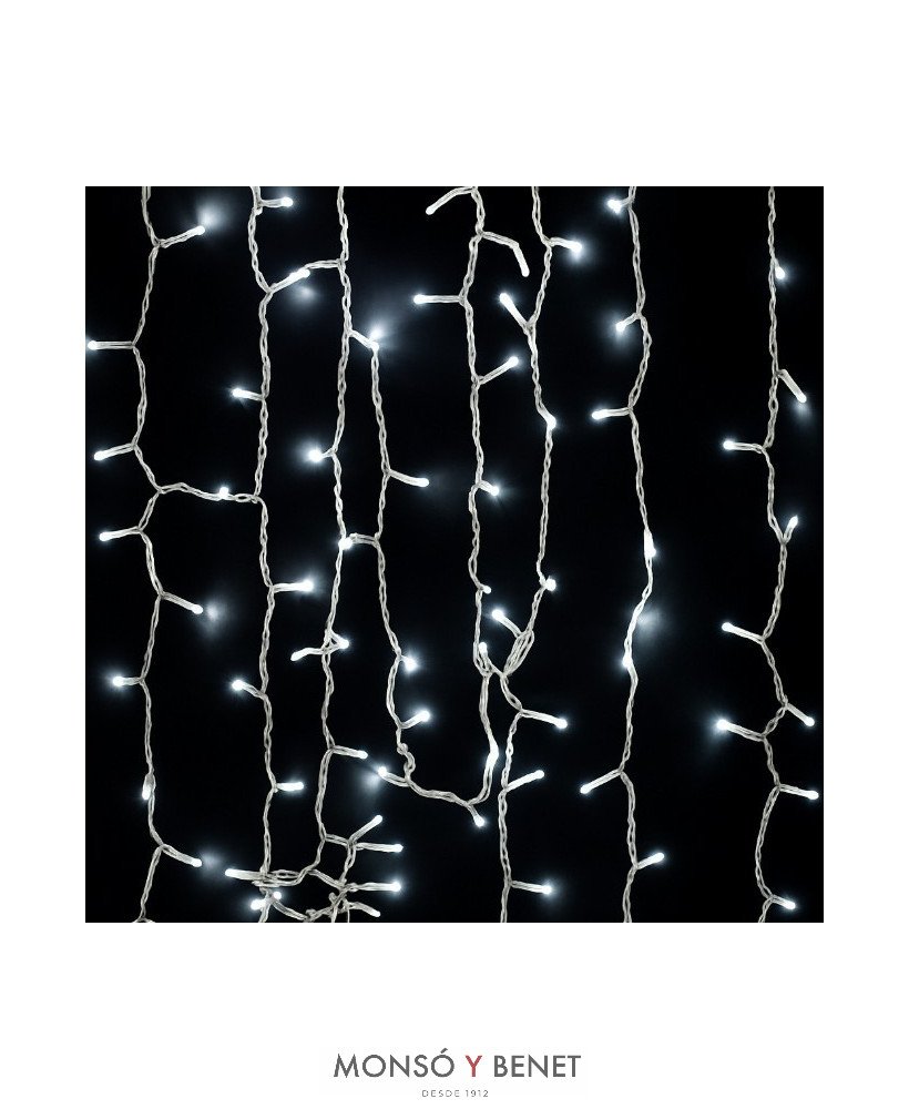 CORTINA 300 LEDS BLANCO FRIO IP65 D30012