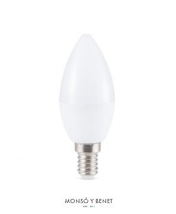 BOMBILLA LED VELA ECO MATE 06VGM3 E14 3000K